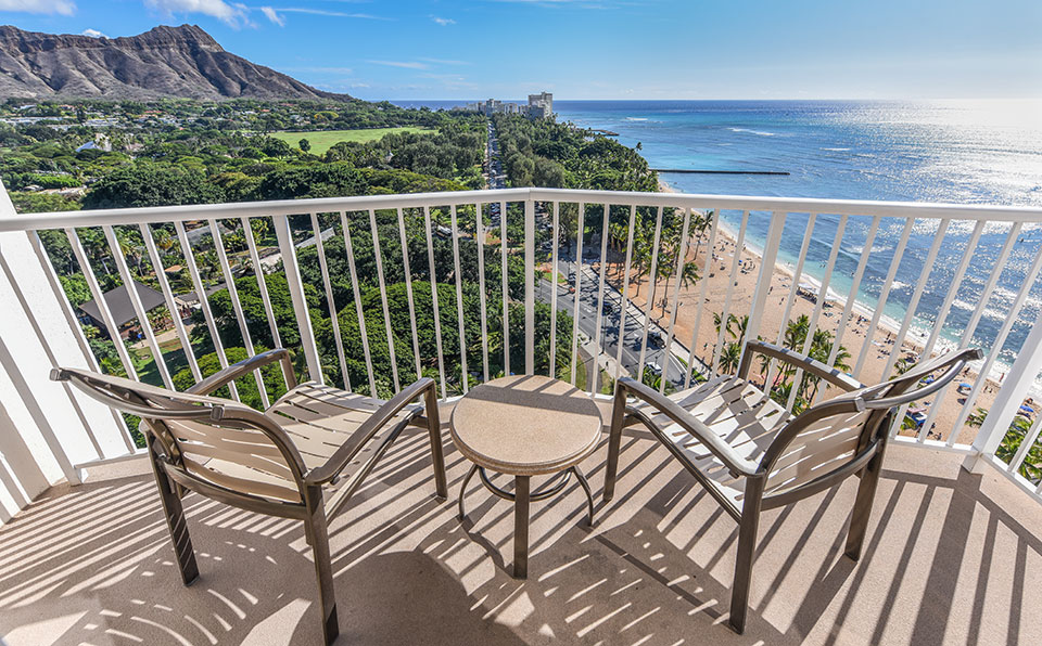 阳台/钻石山美景